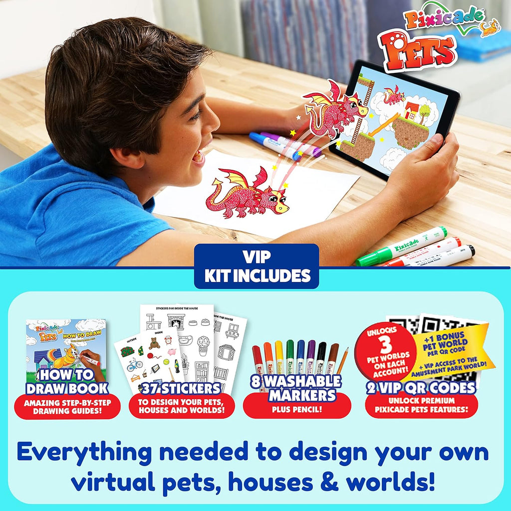 Playable Drawings Creative Game, Turn Art into Video Games, Ages 6–10