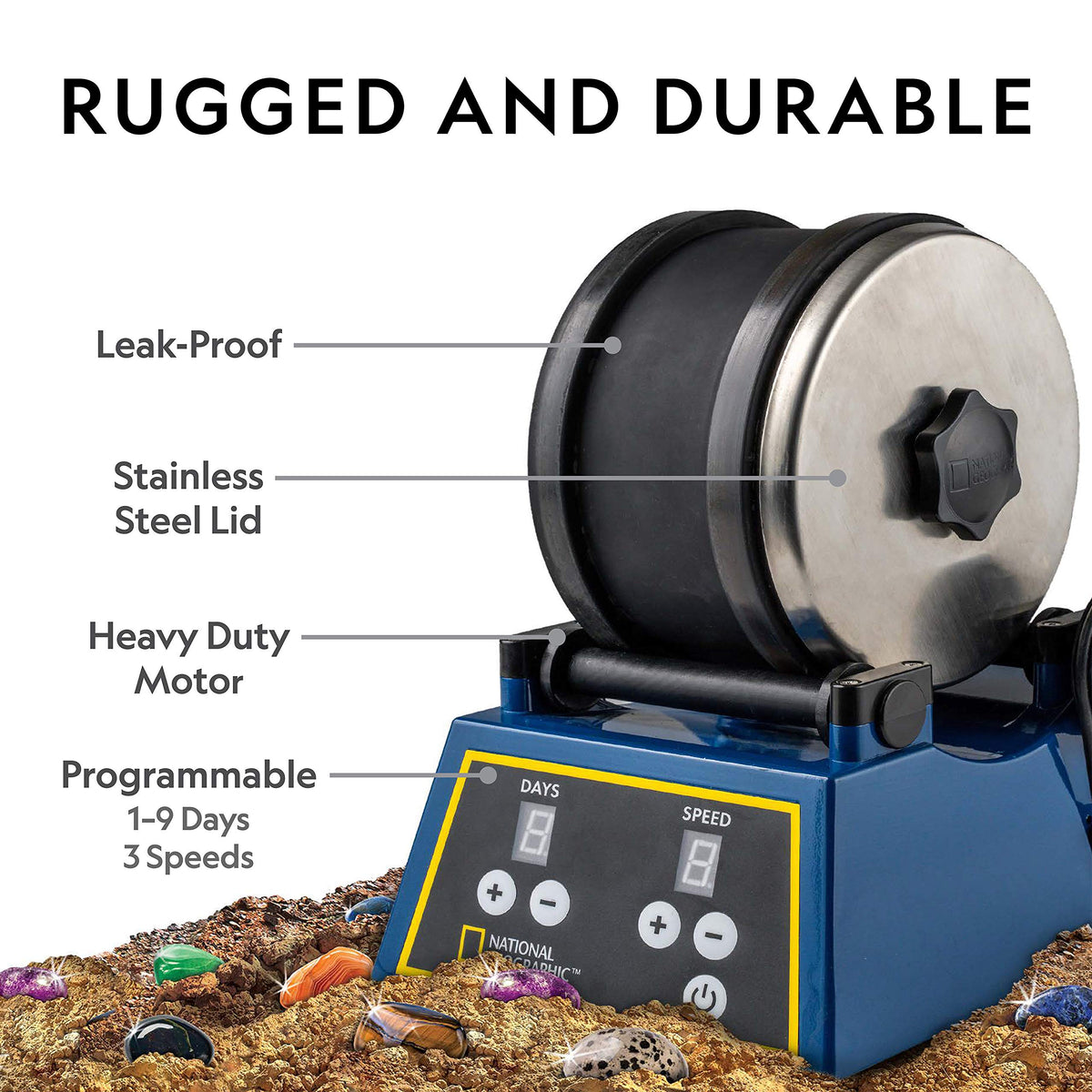 The Rock STEM Tumbler Kit