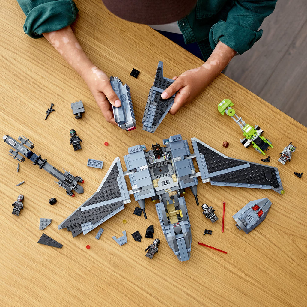 LEGO Star Wars The Bad Batch Attack Shuttle, 969 Pieces, Ages 9+