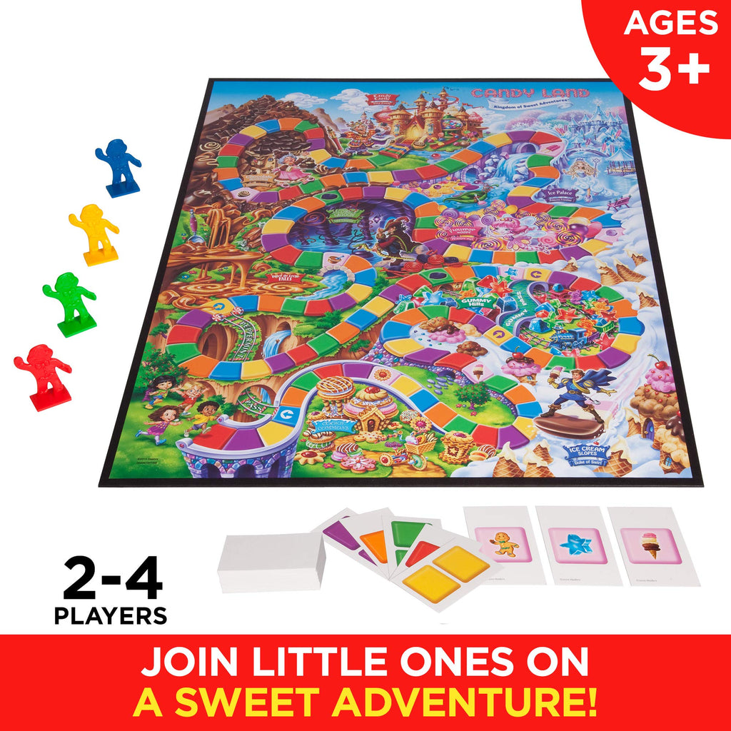 Hasbro Candy Land Kingdom of Sweet Adventures Board Game - product photo