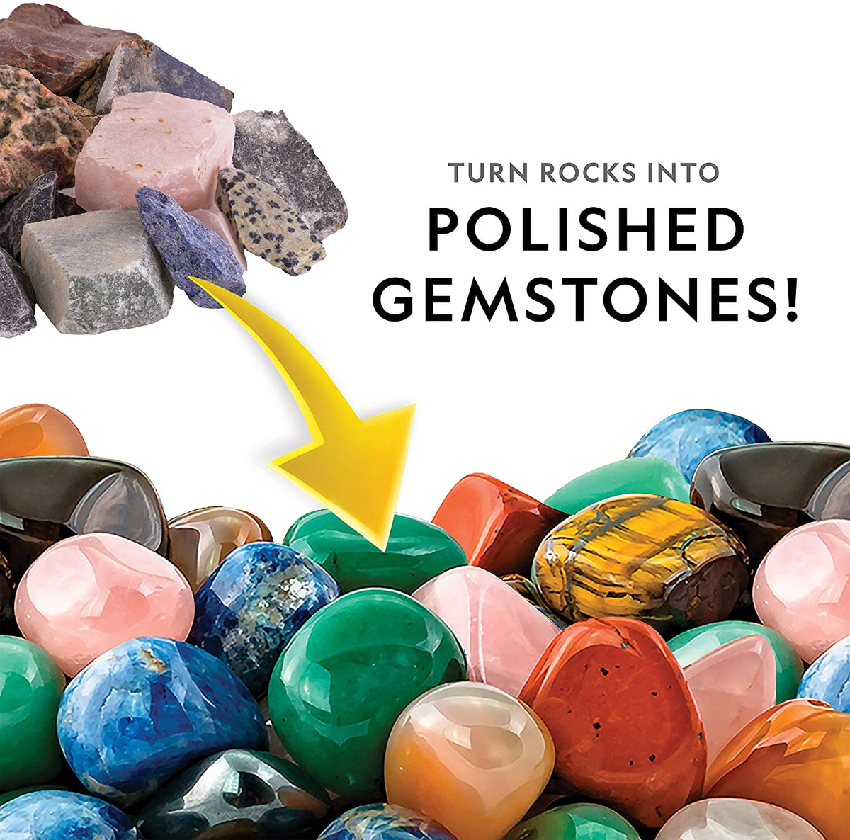 Shiny Rocks STEM Polisher
