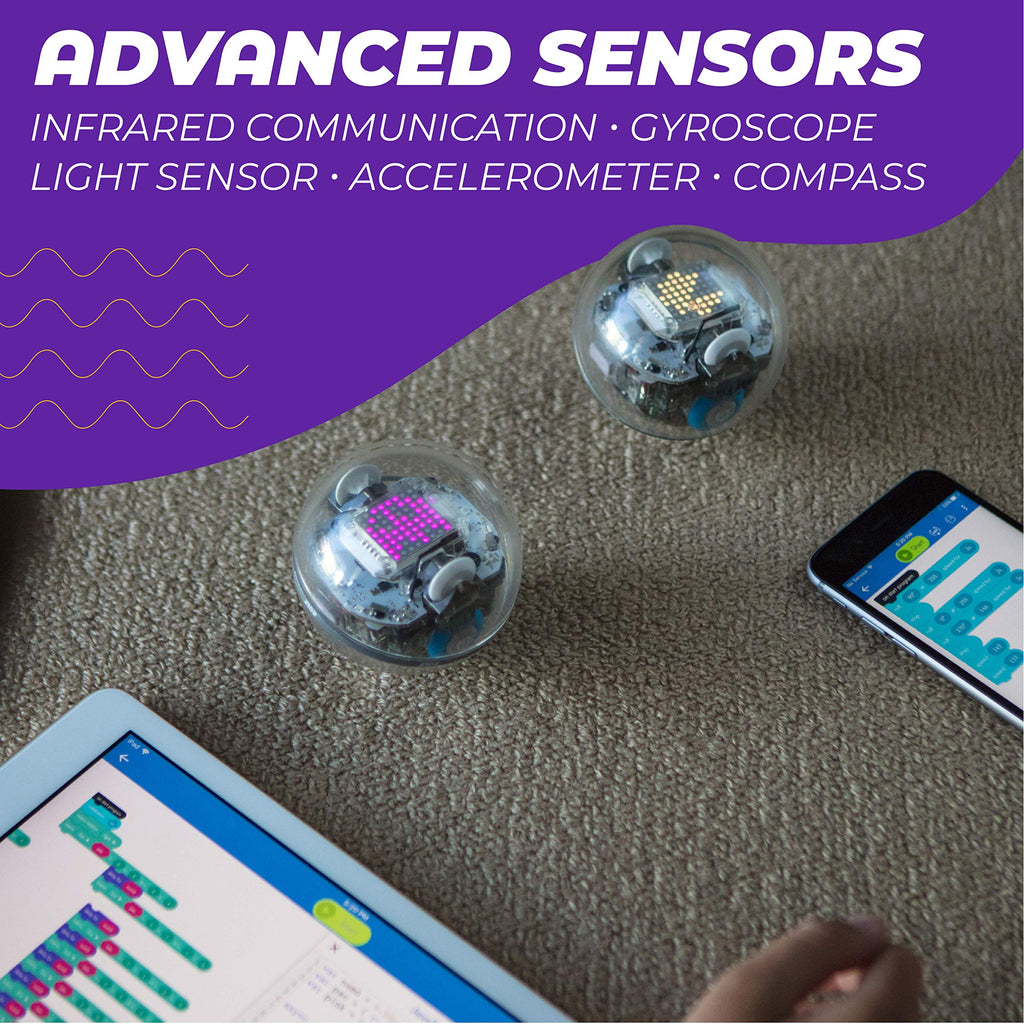 Sphero BOLT Coding Robot Ball with LED Matrix & Sensors