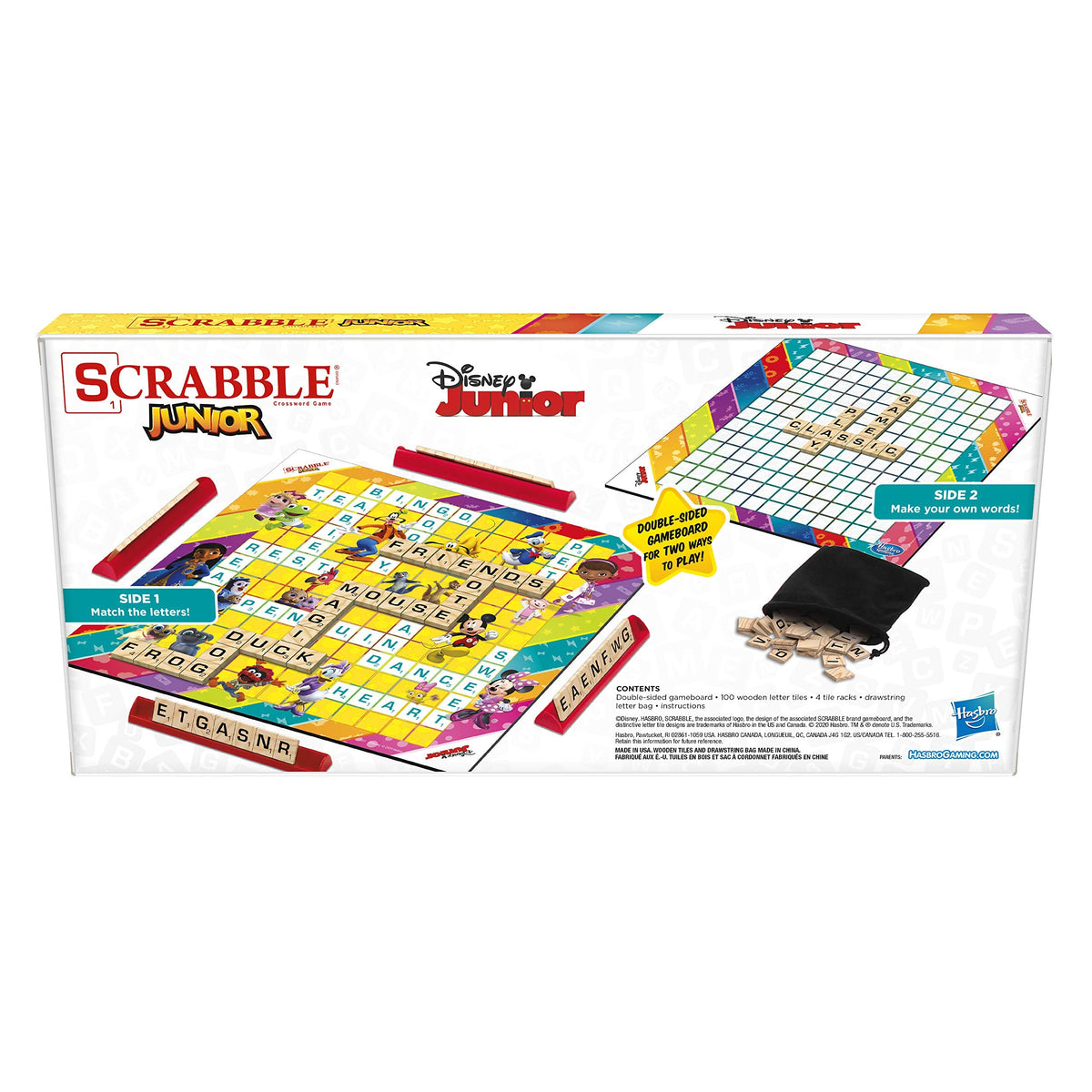 Letters & Words Crossover Board Game with Disney Junior Characters