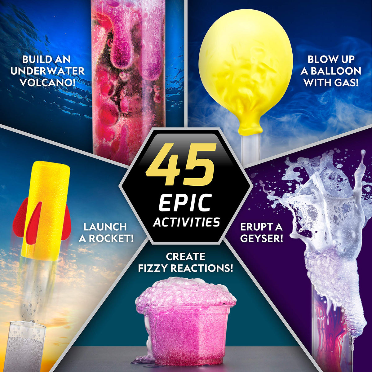 Stunning Mega Chemistry Experiments Set