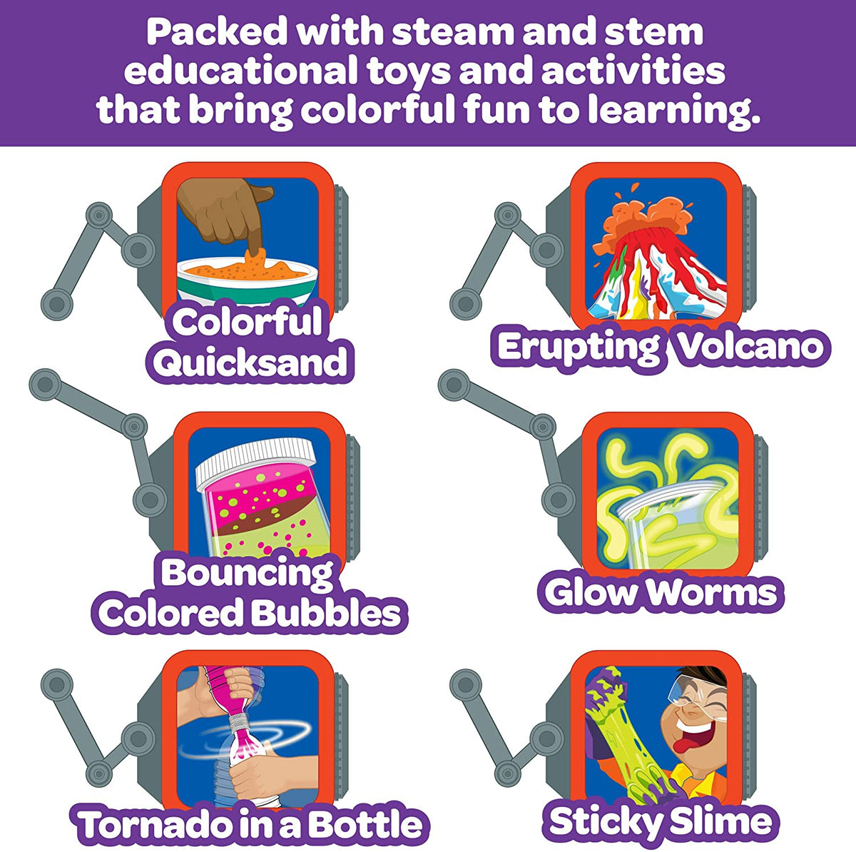 Colorful Rainbow STEM Science Kit