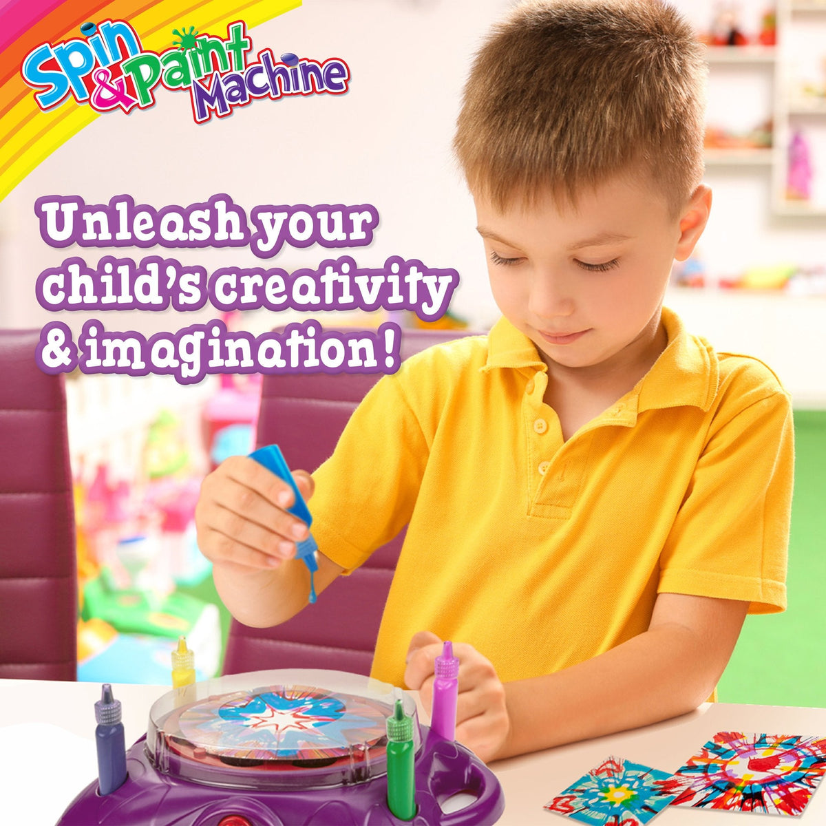 Spin & Splatter Machine