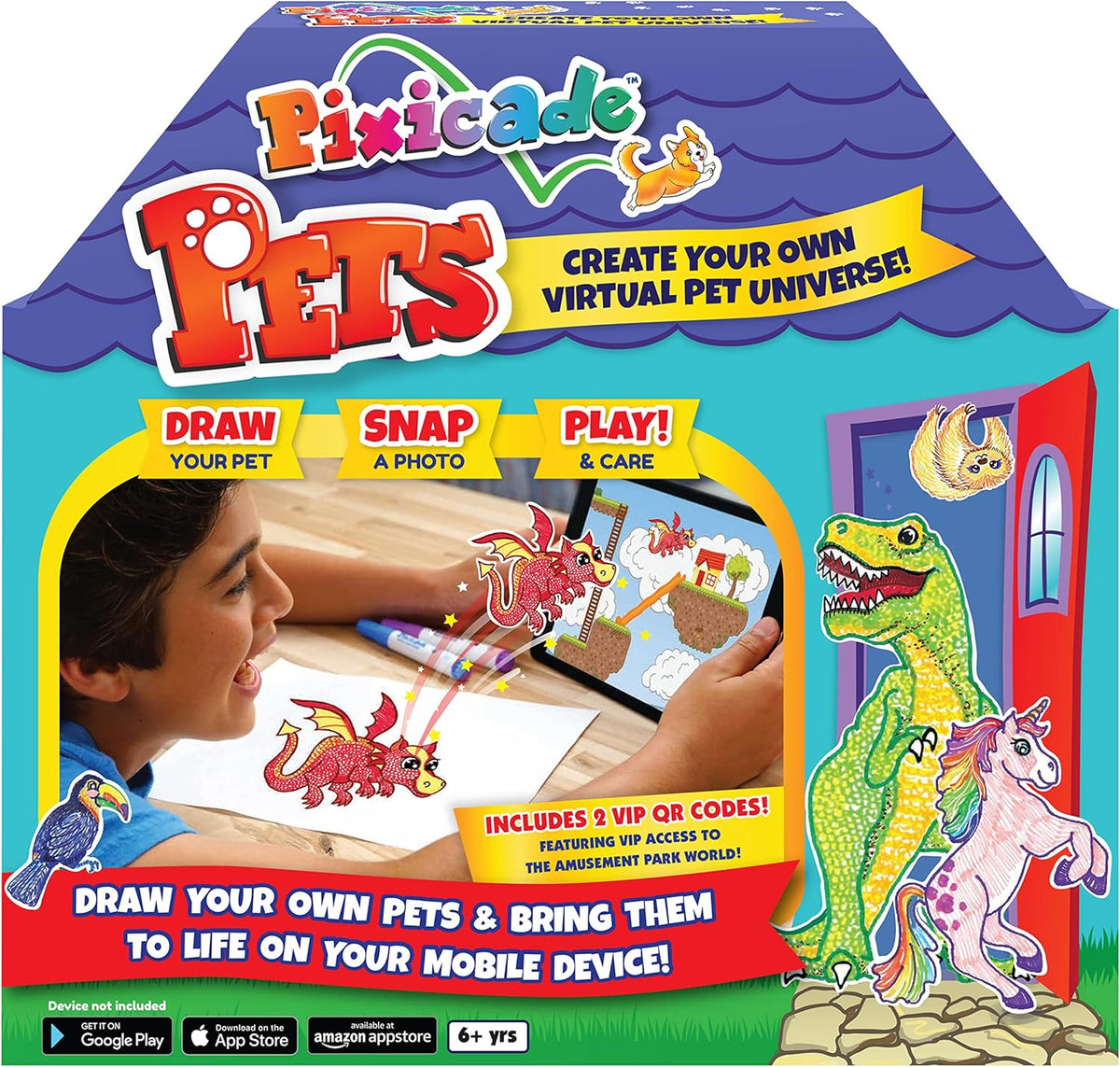 Playable Drawings Creative Game, Turn Art into Video Games, Ages 6–10