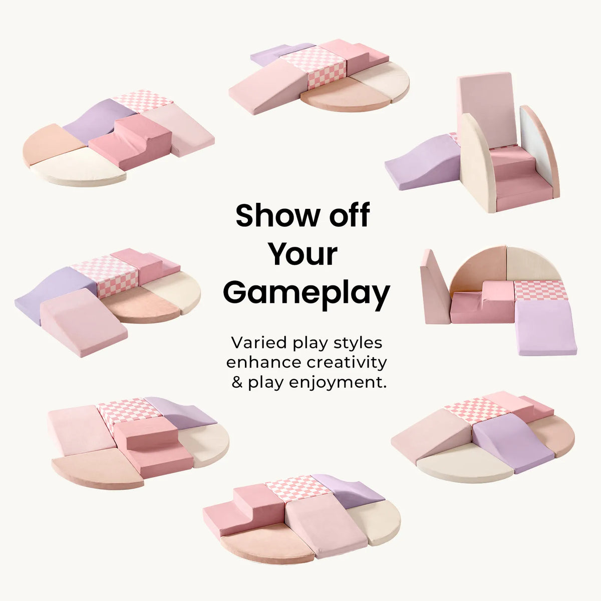 Tiny Land PlayNest Climbing Blocks - Violet — product image 7 of 12