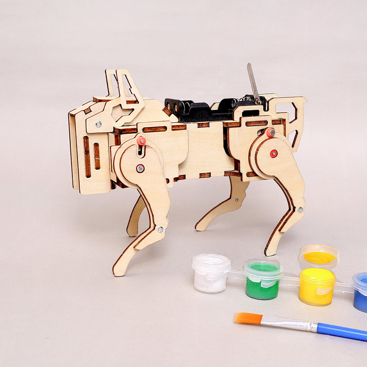 Robot Dog STEM Kit – Sound Activated DIY Toy by Kitsville, image 3 of 9