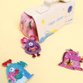 Adorable Keychains Diamond Art Kit – Monsters (Set of 15) by Kitsville, image 1 of 7