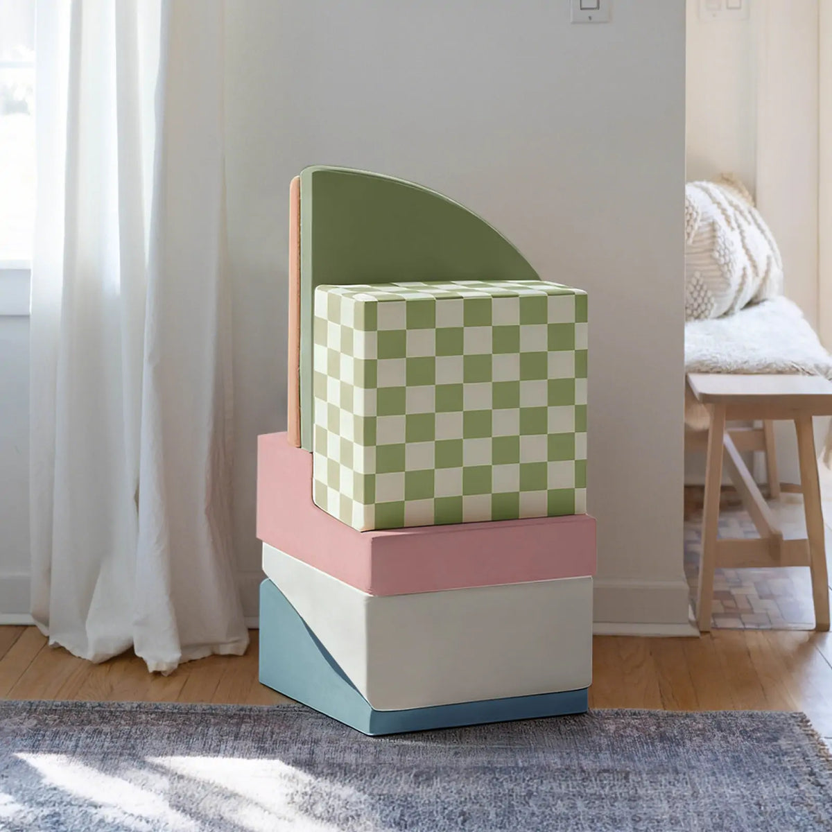 Tiny Land PlayNest Climbing Blocks - Morandi — product image 8 of 9