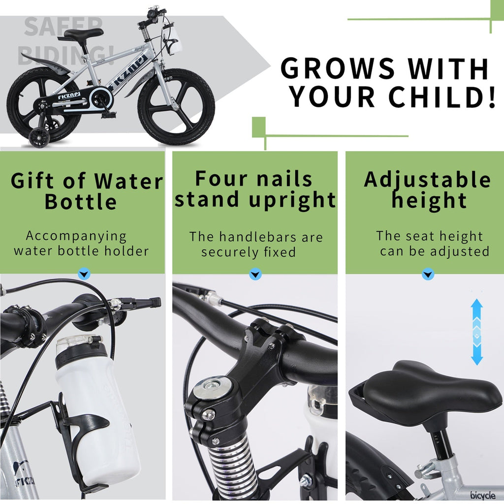 Little Explorer Bike with Training Wheels