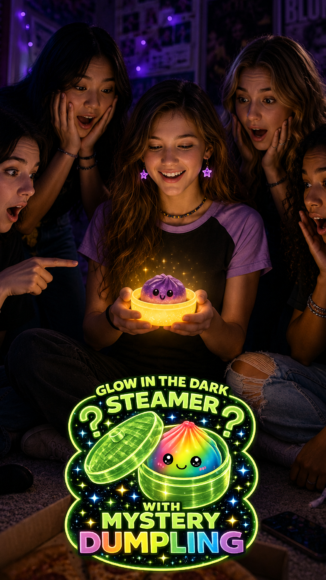 Mystery Dumpling Glow-in-the-Dark Steamer - product photo
