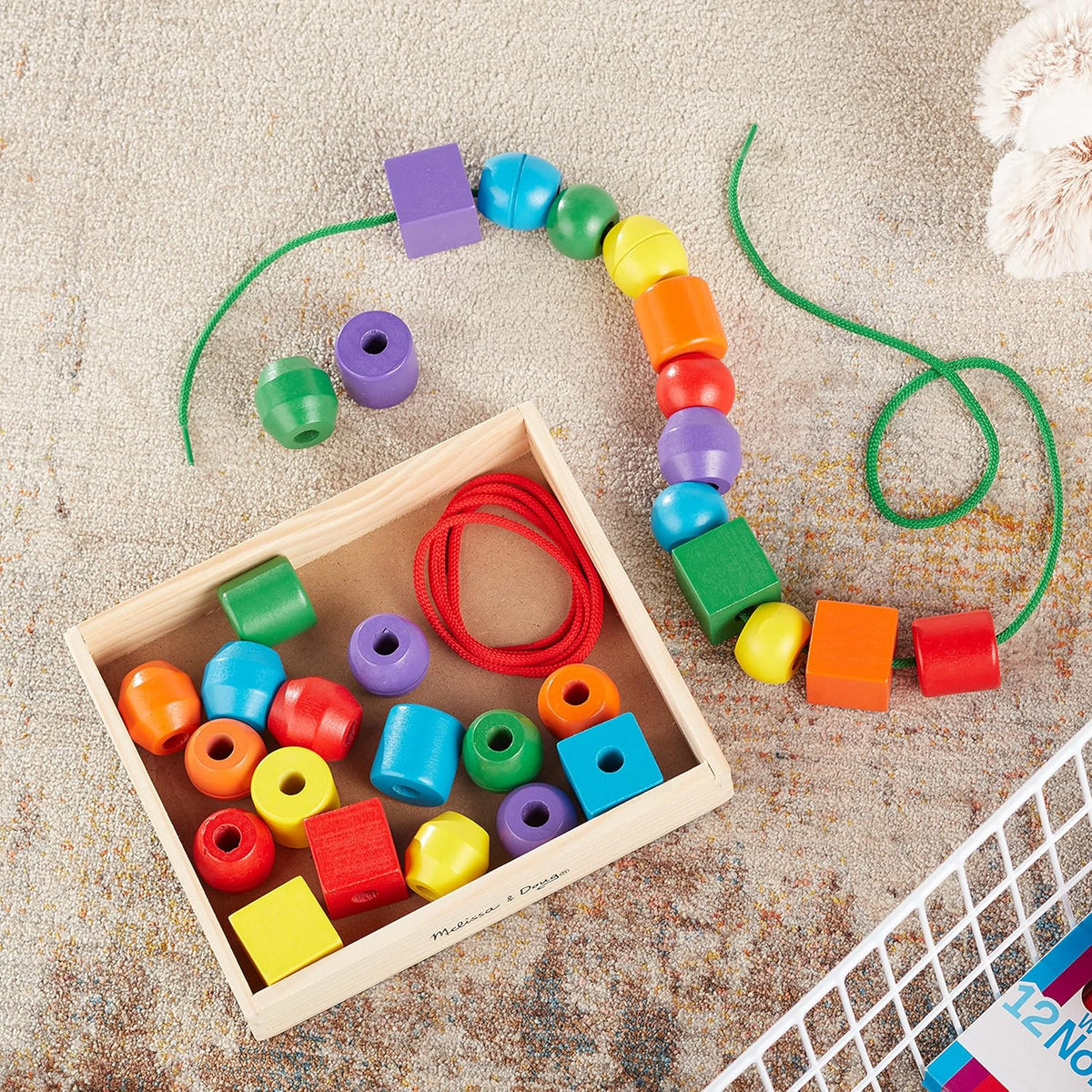 Strings and Gems Lacing Beads Set
