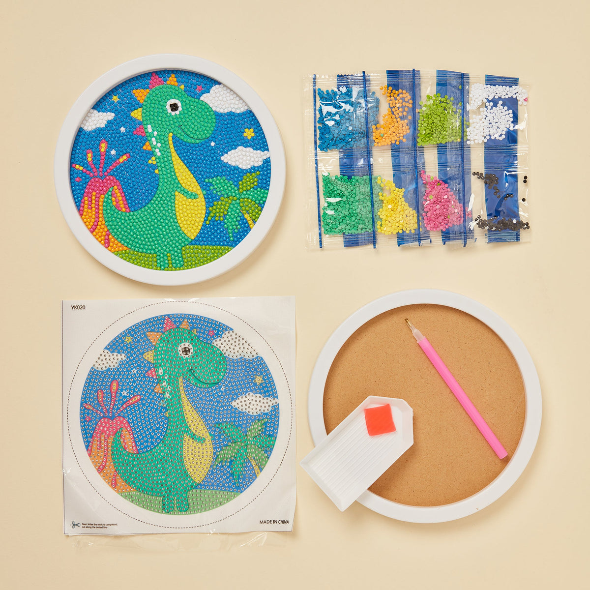 Diamond Art Kit for Kids by Kitsville, image 2 of 11