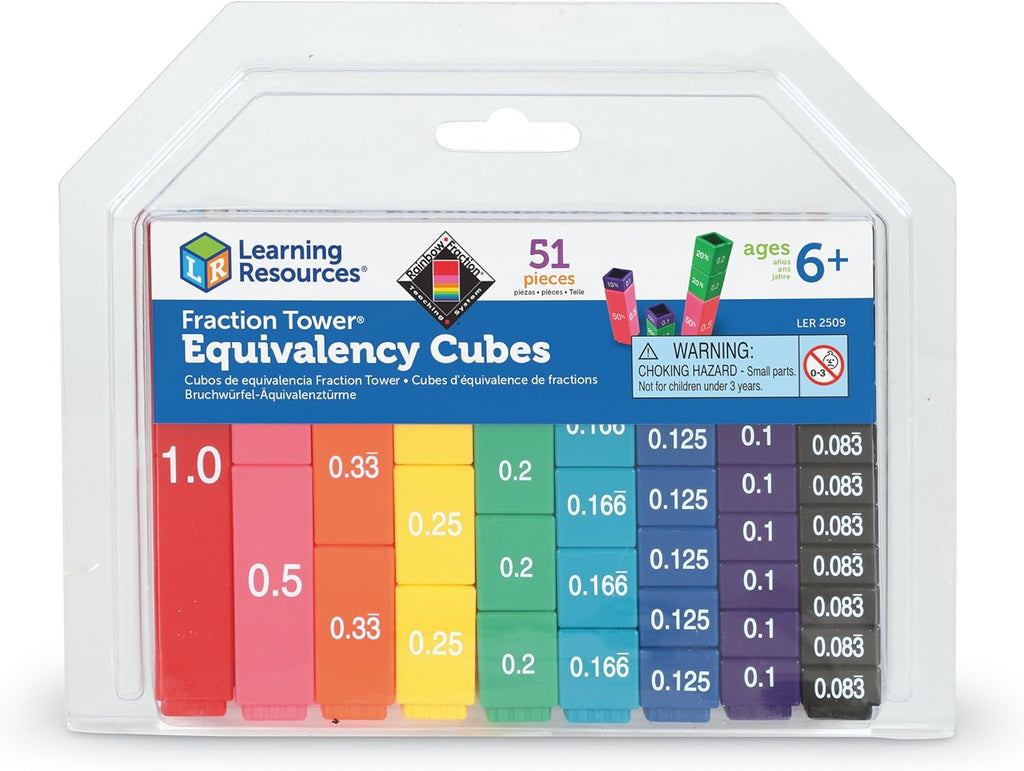 Stack & Compare Fractions Tower