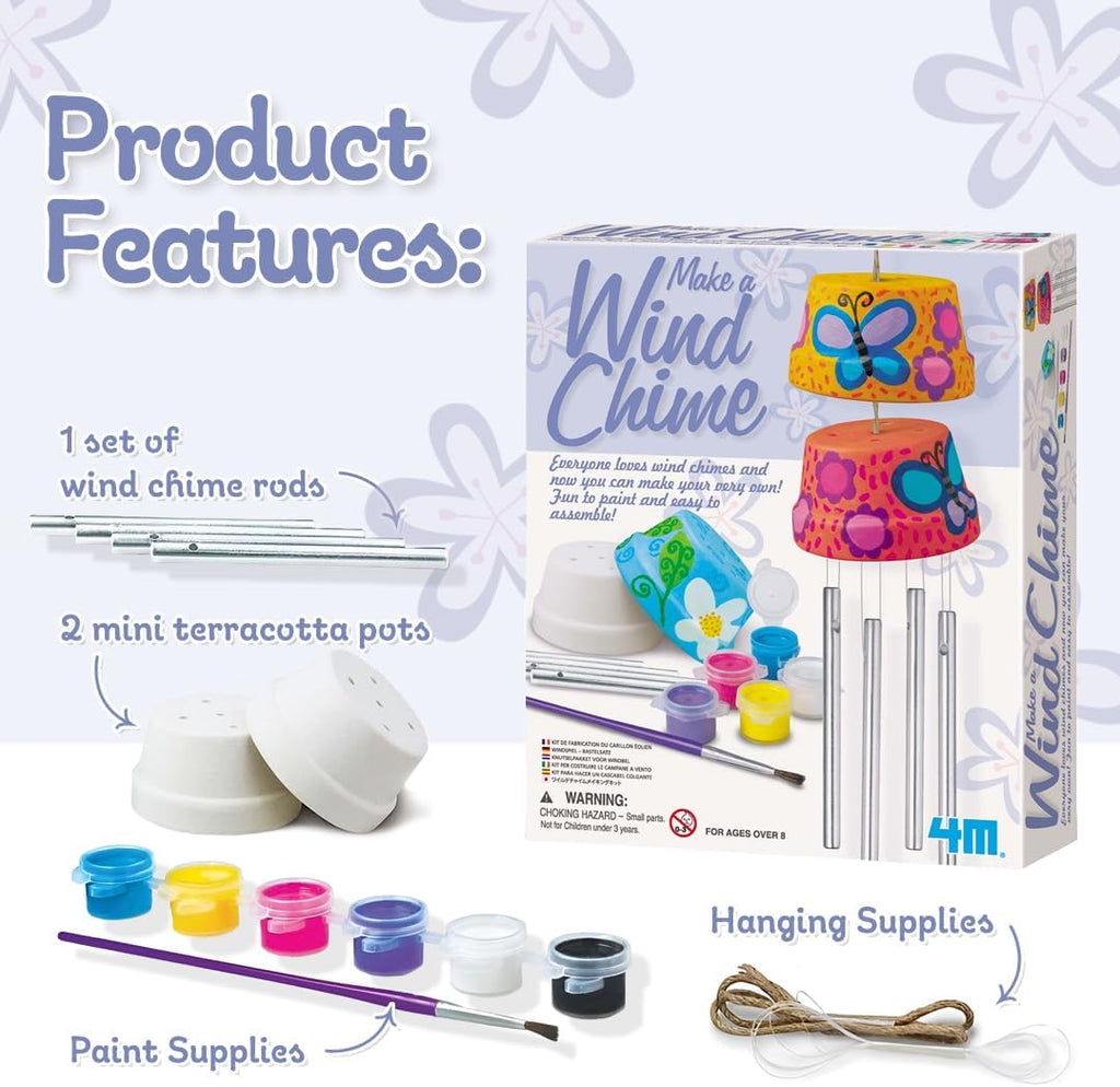 Paint & Play DIY Wind Chime Craft Kit