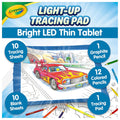 LED Light-Up Tracing Pad Art Kit, 12 Colored Pencils, Ages 6–15