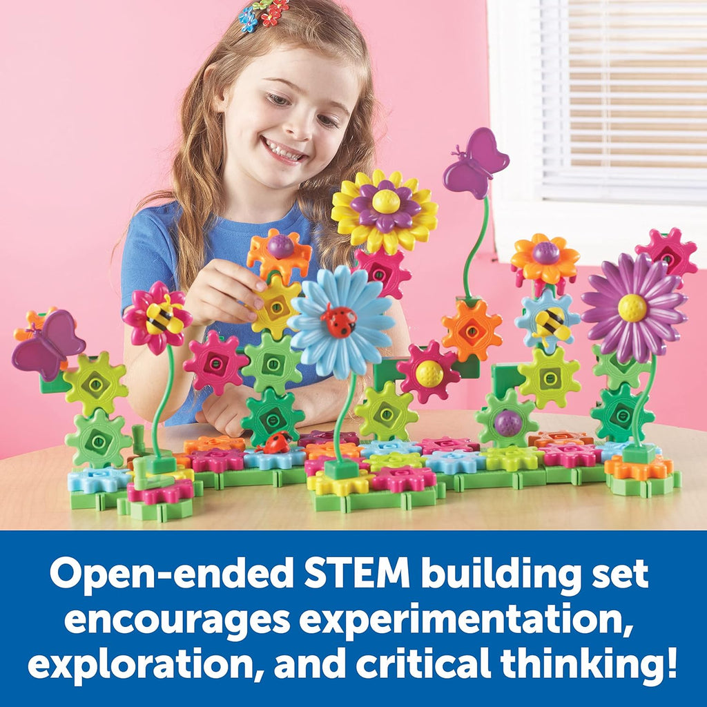 Blooming Garden Gear Builder STEM Construction Set 116 Piece Flower Building Toy
