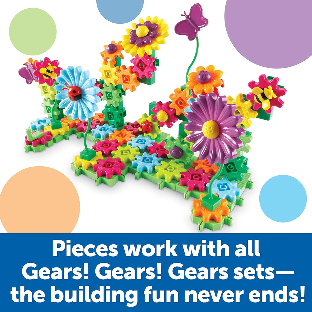 Blooming Garden Gear Builder STEM Construction Set 116 Piece Flower Building Toy