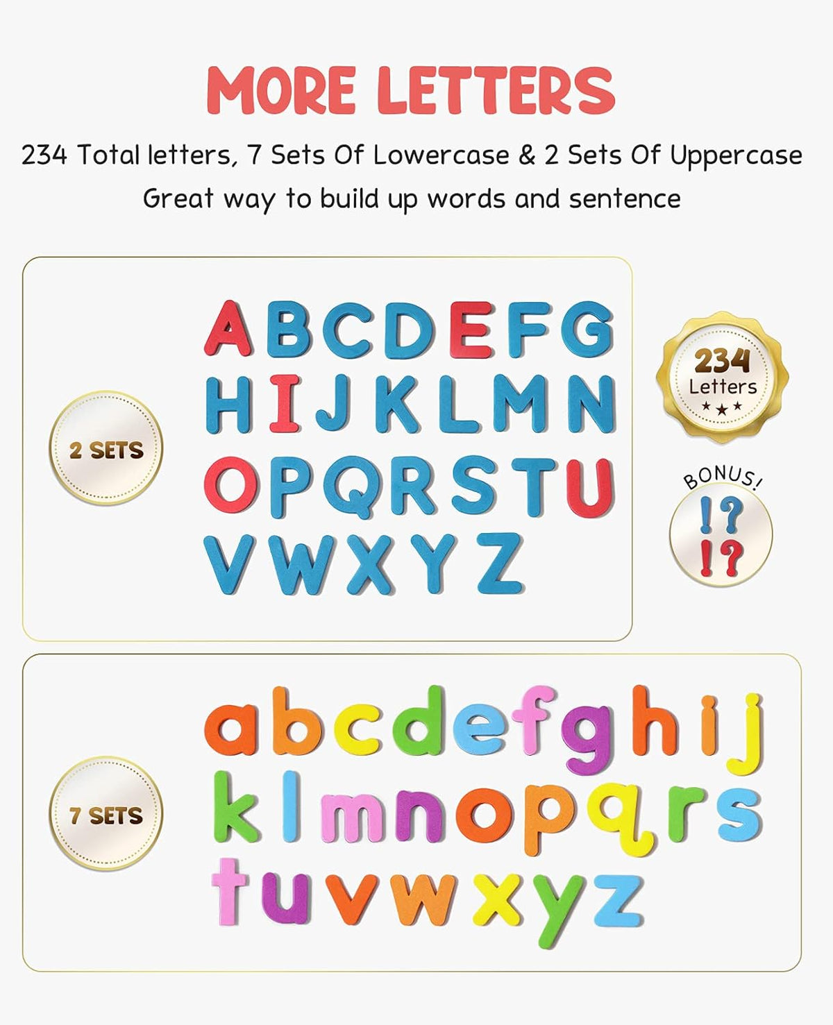 Spell & Imagine Magnetic Alphabet Set