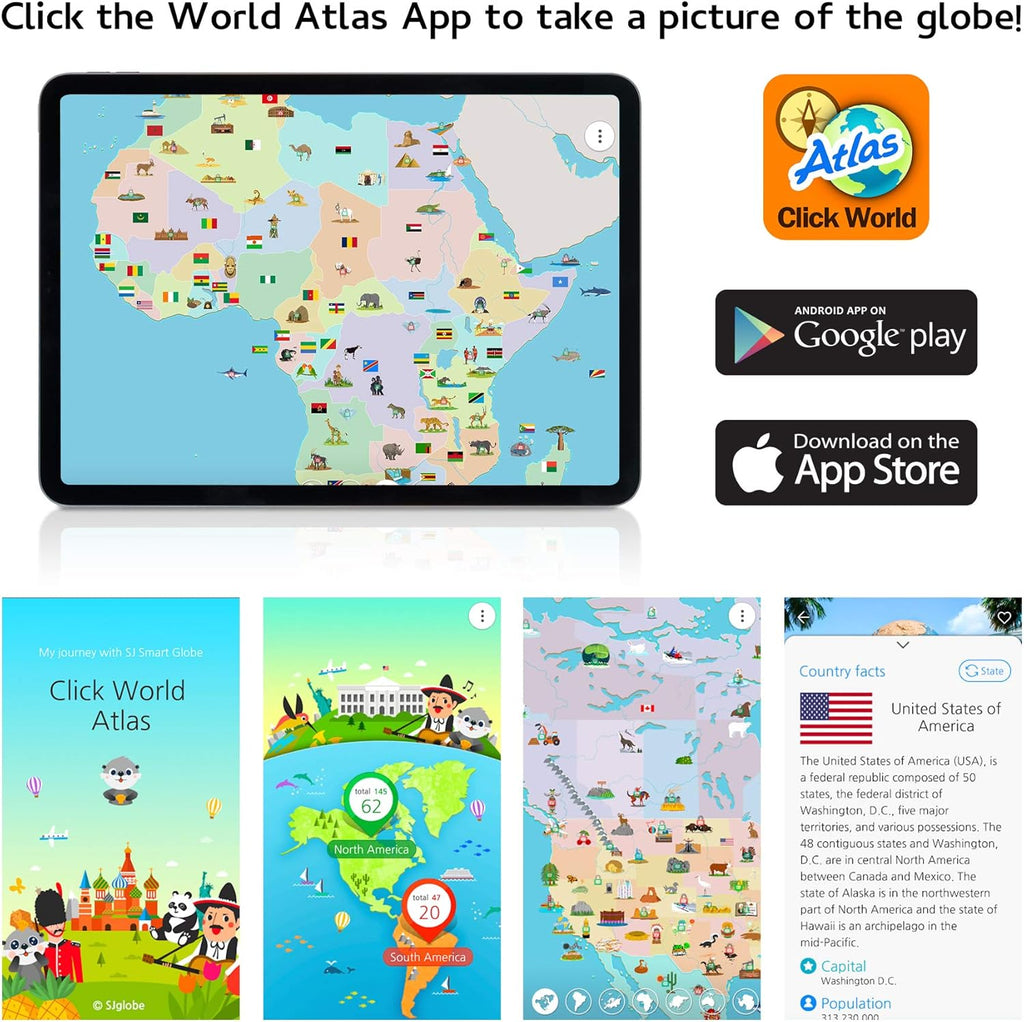 Explorer Interactive Globe