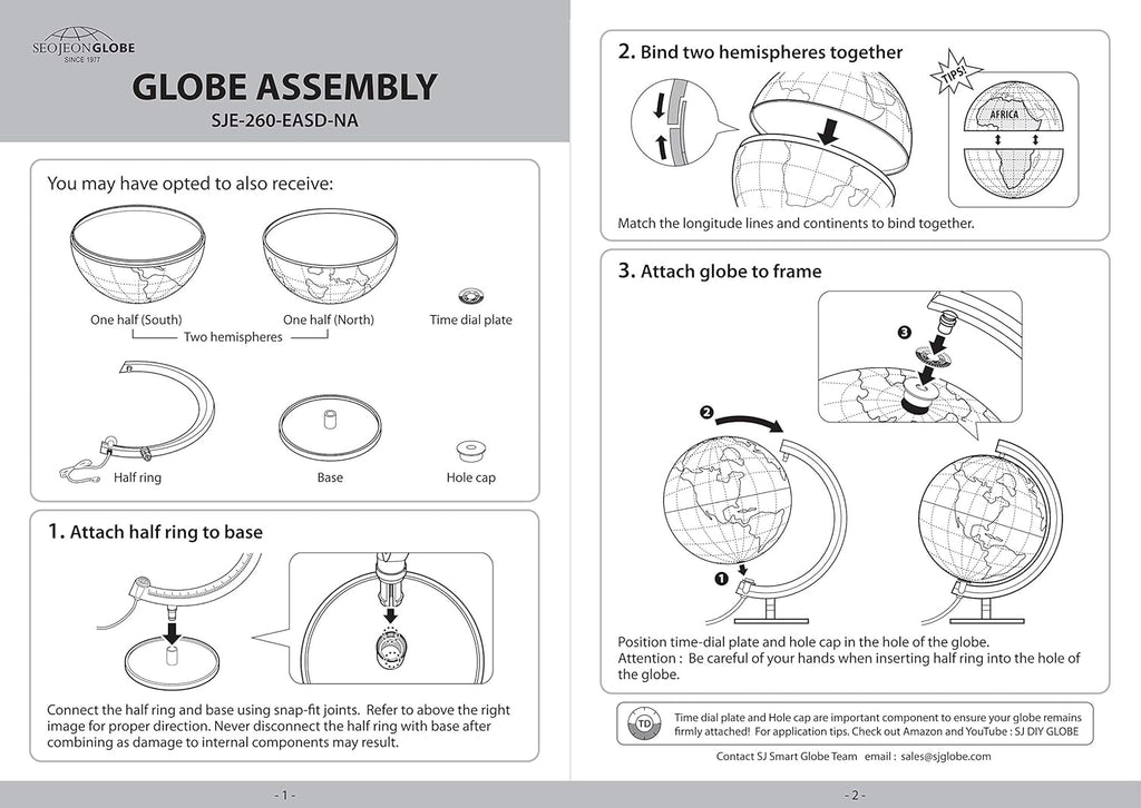 Explorer Interactive Globe
