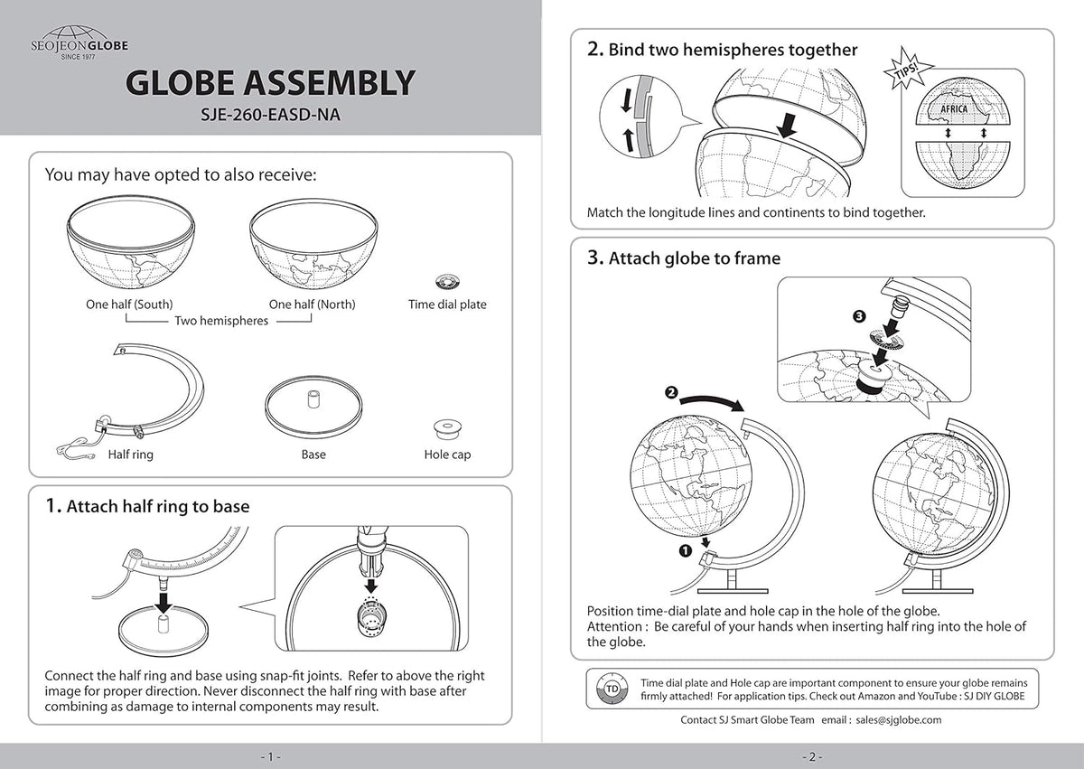 Explorer Interactive Globe