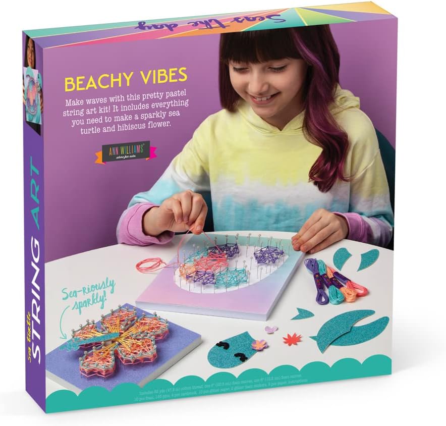 Sea Turtle String Art Kit for Creative Kids