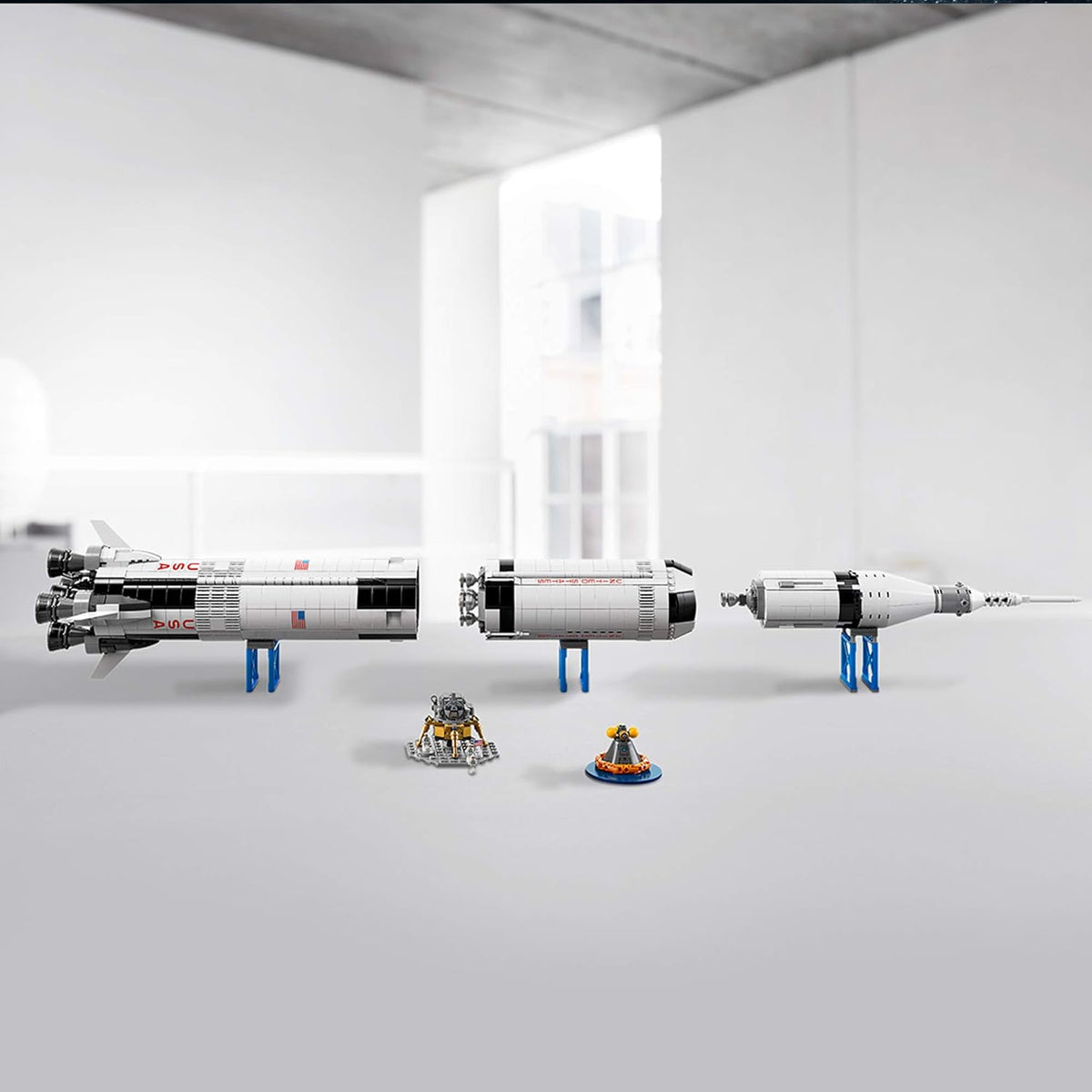 LEGO NASA Apollo Saturn V Rocket — 1,969 Pieces