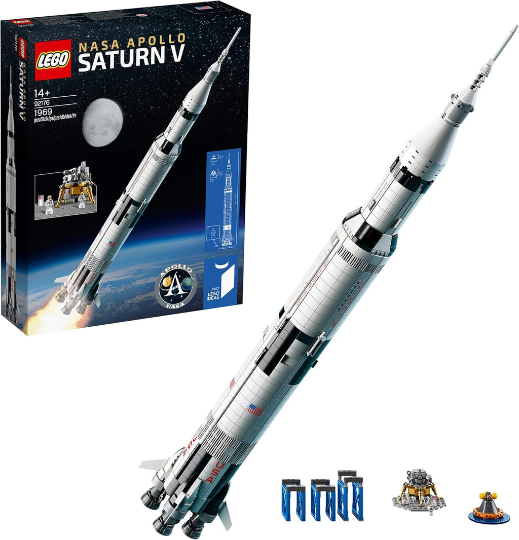 LEGO NASA Apollo Saturn V Rocket — 1,969 Pieces