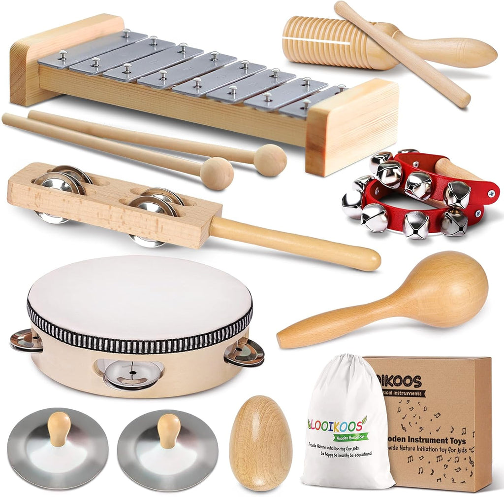 Little Music Makers Wooden Instrument Set