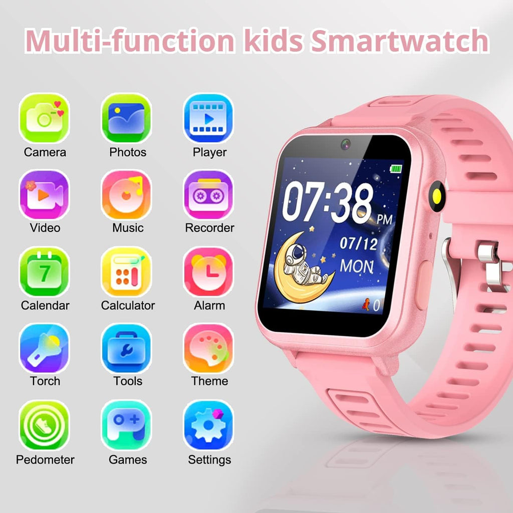 Kids Smart Adventure Watch with HD Camera Video Recorder Music Player and 39 Games