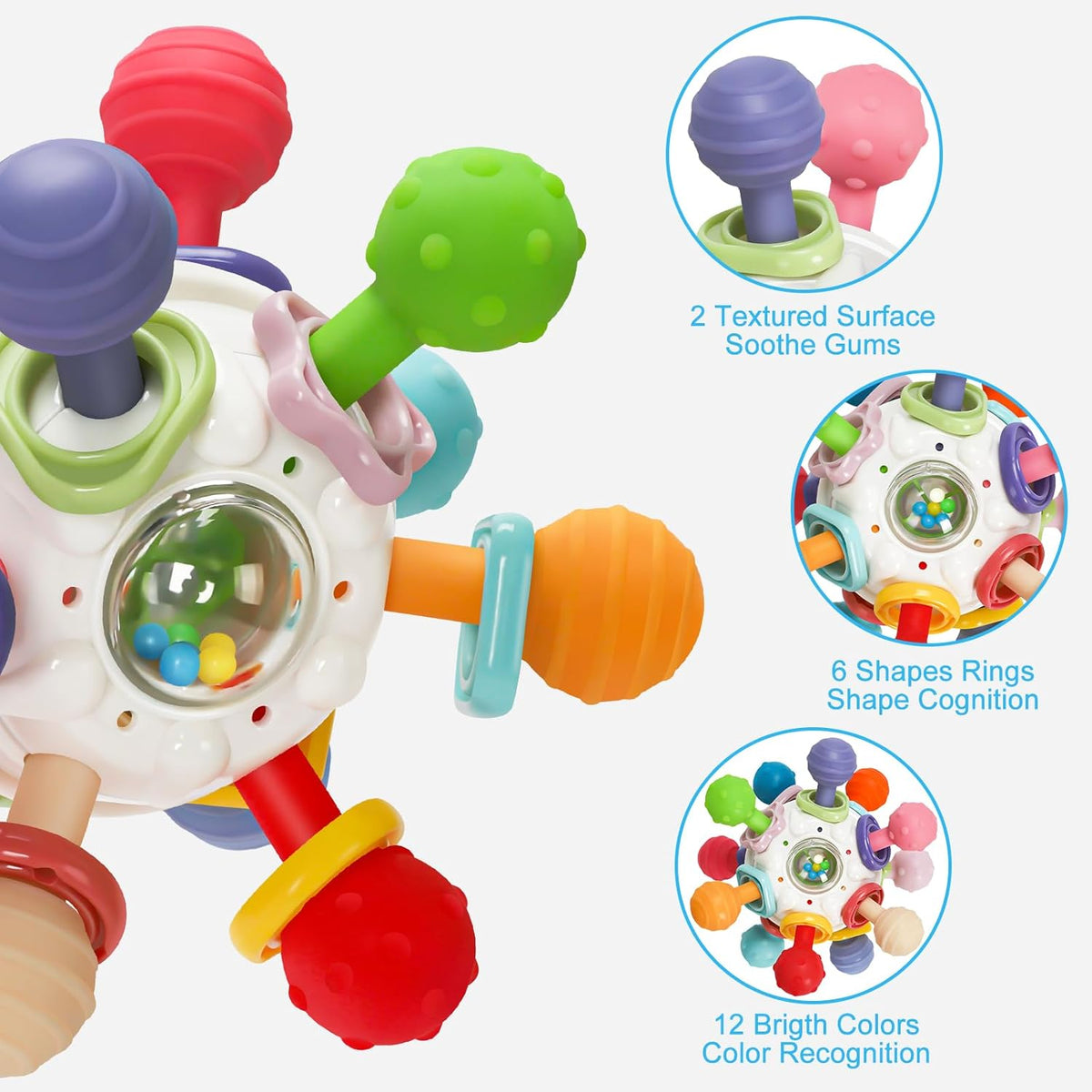 Little Explorer Sensory Teething Toy
