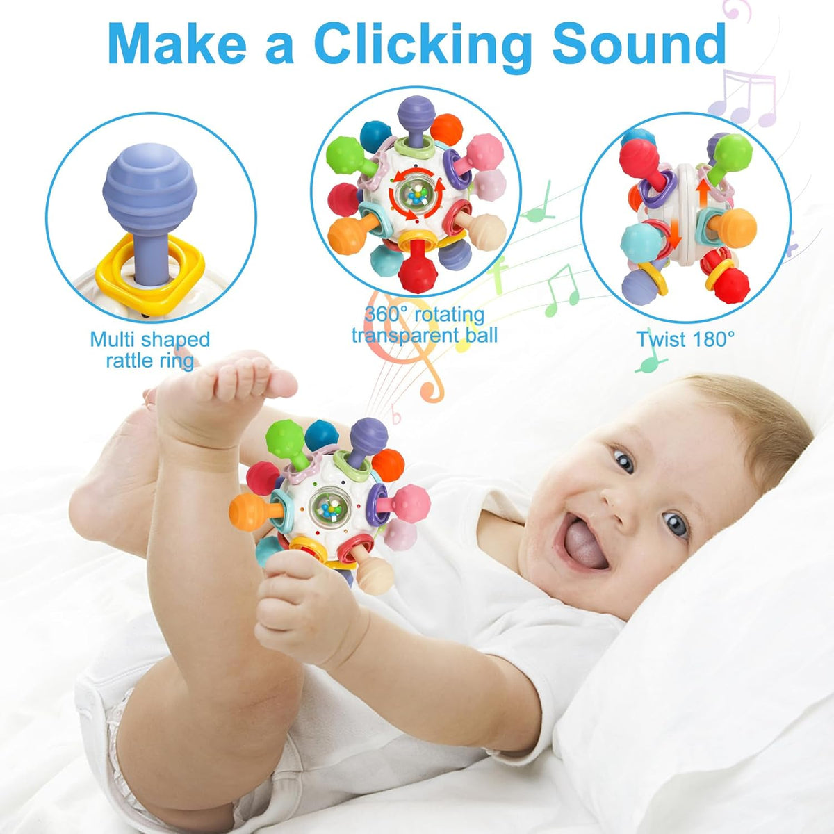 Little Explorer Sensory Teething Toy