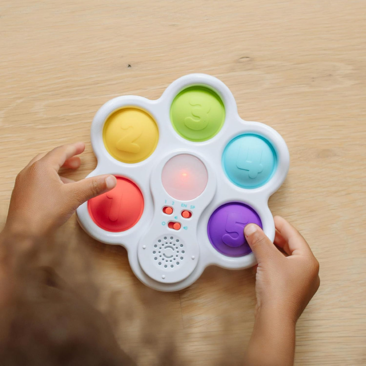Pop & Learn Bilingual Sensory Toy