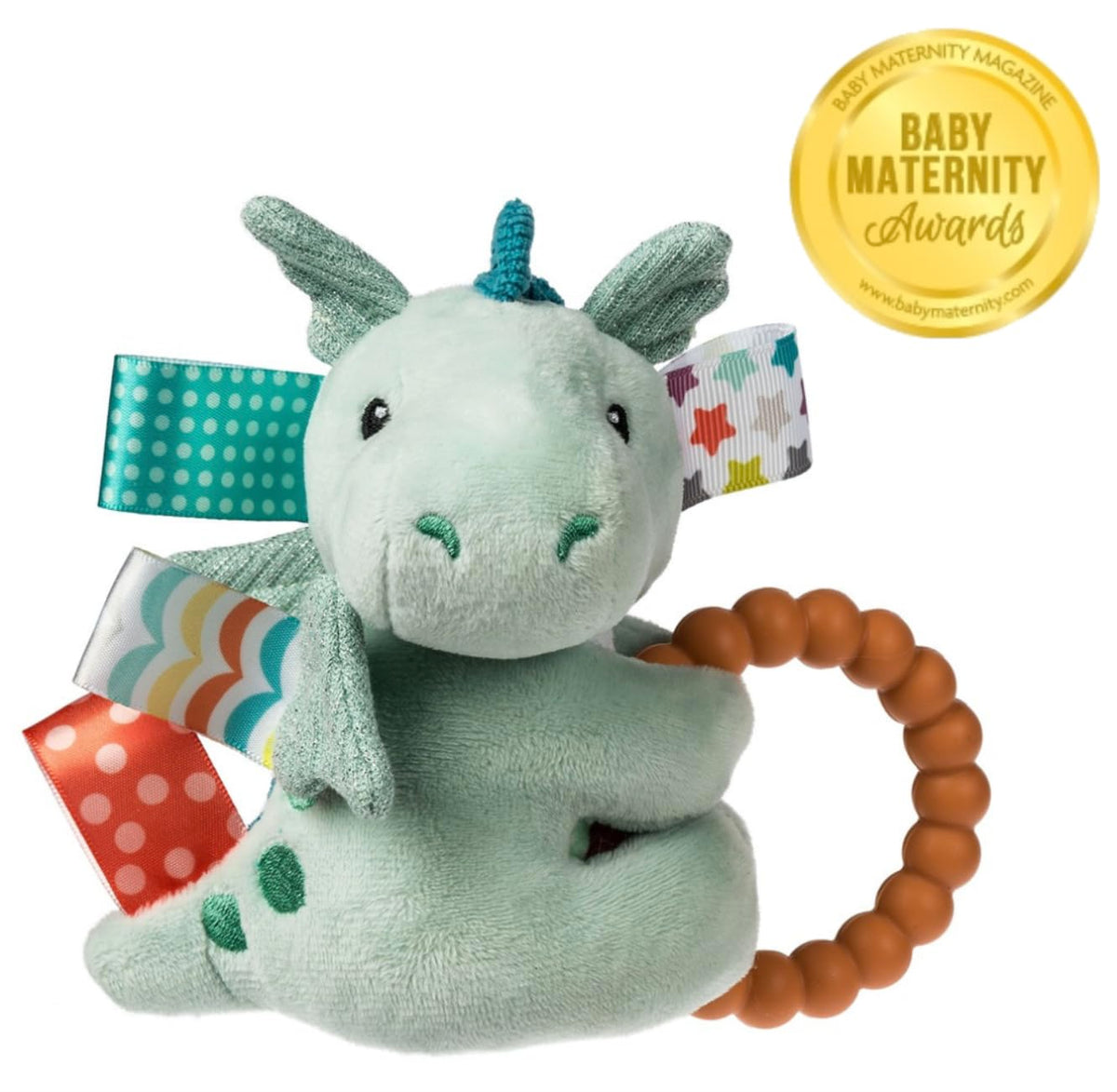 Soft Baby Rattle & Teether Plush