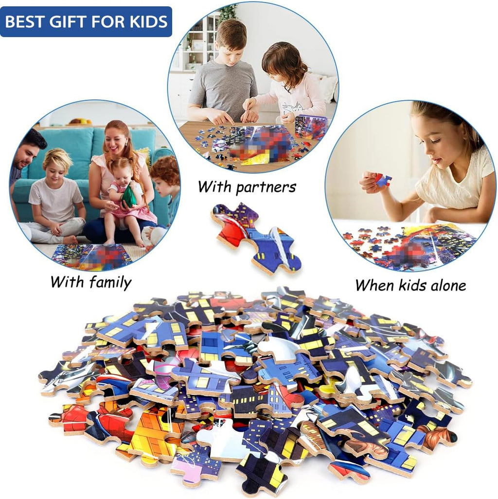 Spider Adventure 100 Piece Jigsaw Puzzle for Kids in Travel Tin Box