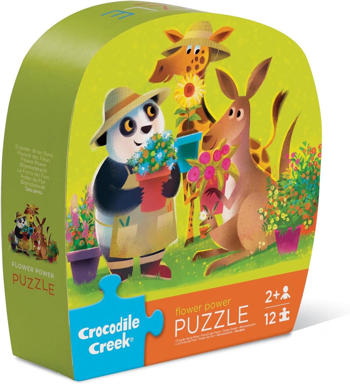 Animal Friends Toddler Floor Puzzle, 12 Large Pieces, Ages 2+ - product photo