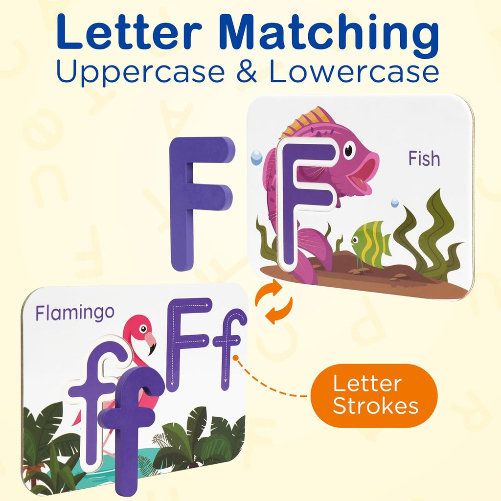 My First ABC Wooden Letter-Matching Kit