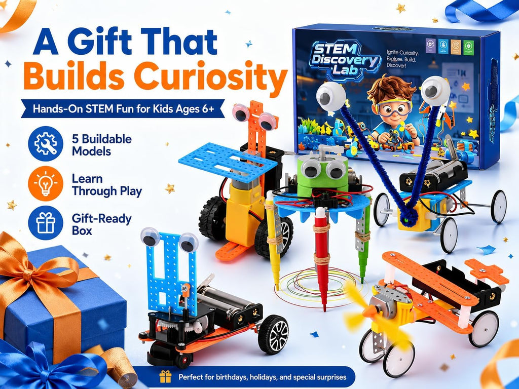 Young Inventor 5-in-1 Robot Lab
