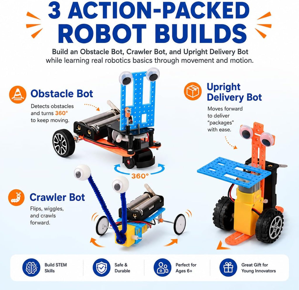 Young Inventor 5-in-1 Robot Lab