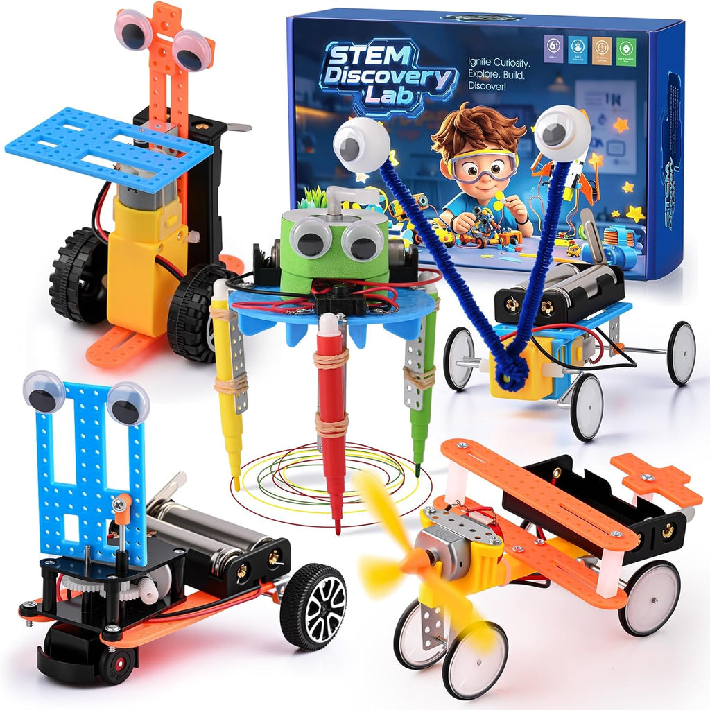 Young Inventor 5-in-1 Robot Lab