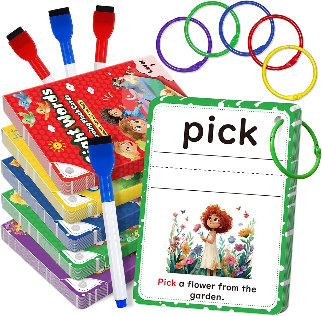 Reading Success Sight Word Flash Cards for Growing Learners