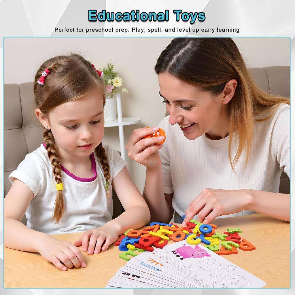 Little Spellers Wooden Word Builder