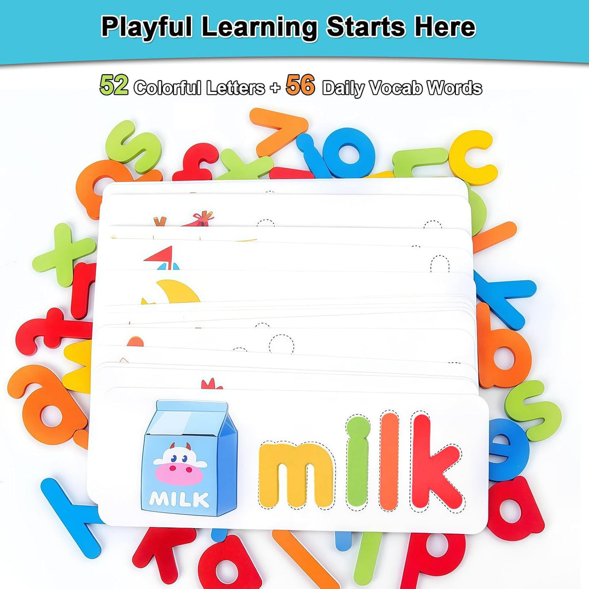 Little Spellers Wooden Word Builder