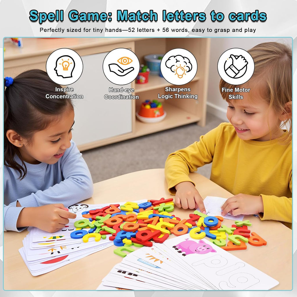 Little Spellers Wooden Word Builder