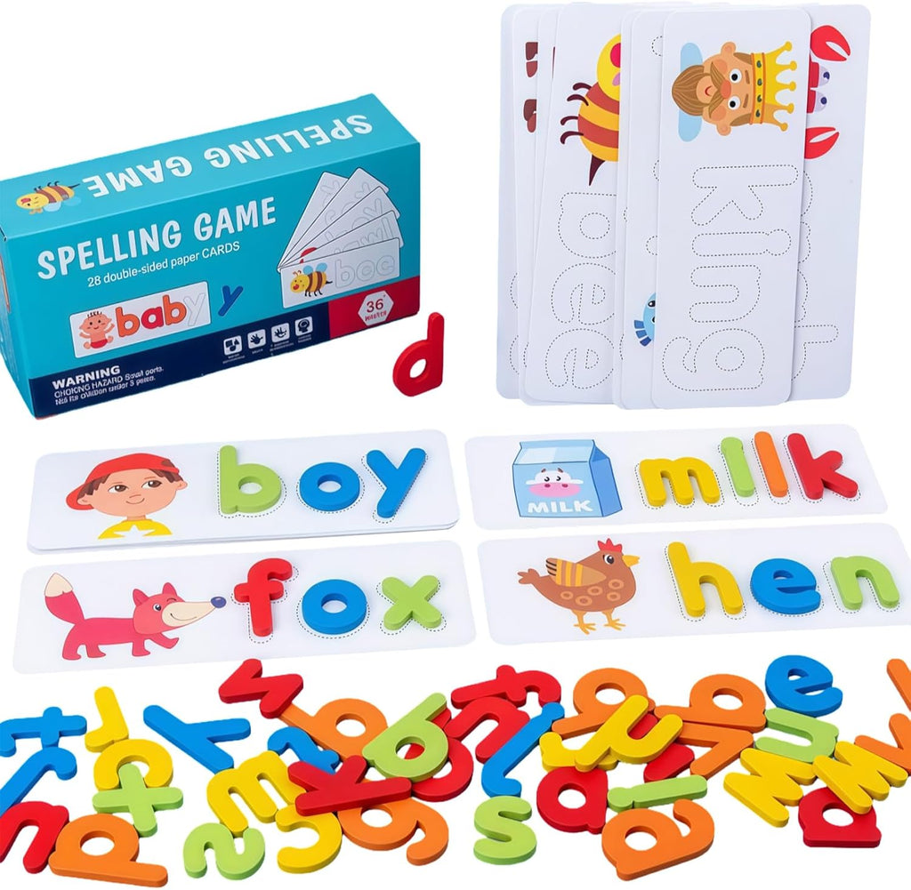 Little Spellers Wooden Word Builder