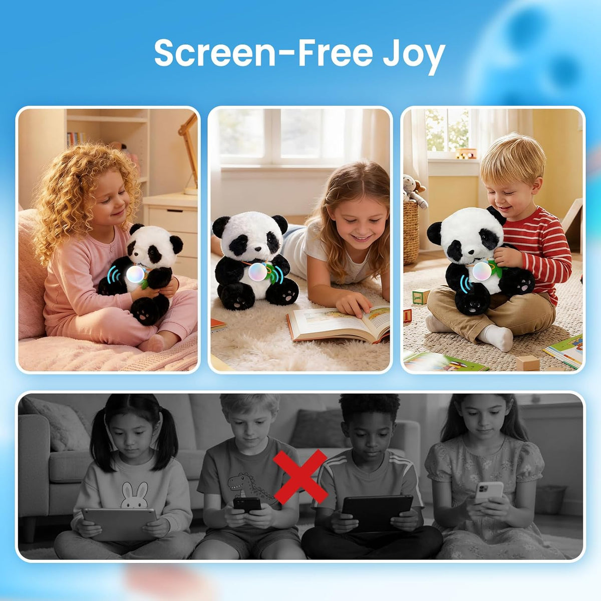 Storytime AI Panda Plush