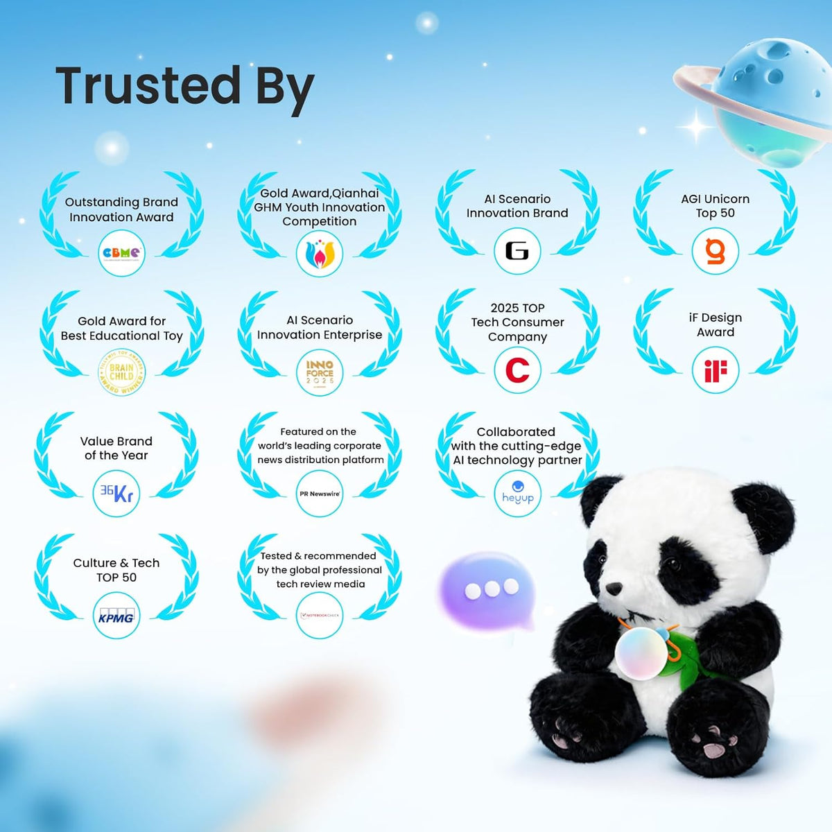 Storytime AI Panda Plush